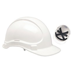 3M Unilite Vented Hard Hat White